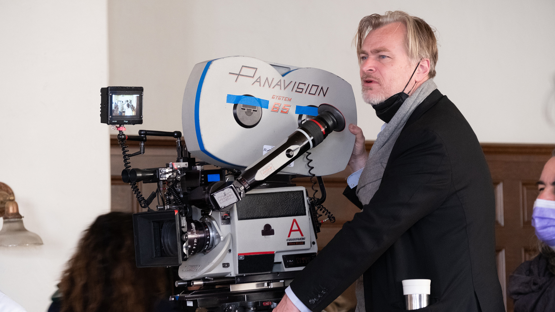 Christopher Nolan behind the scenes