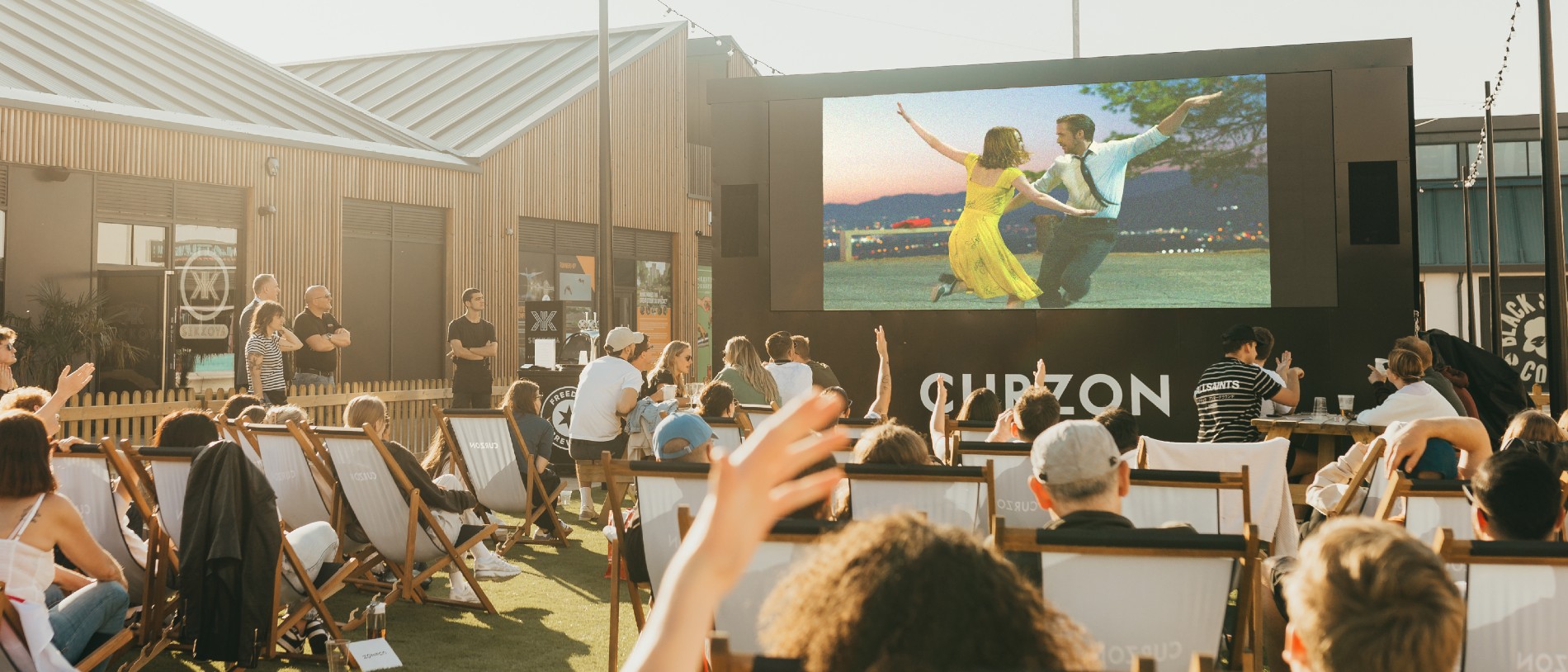 Open Air Cinema at Canterbury Riverside