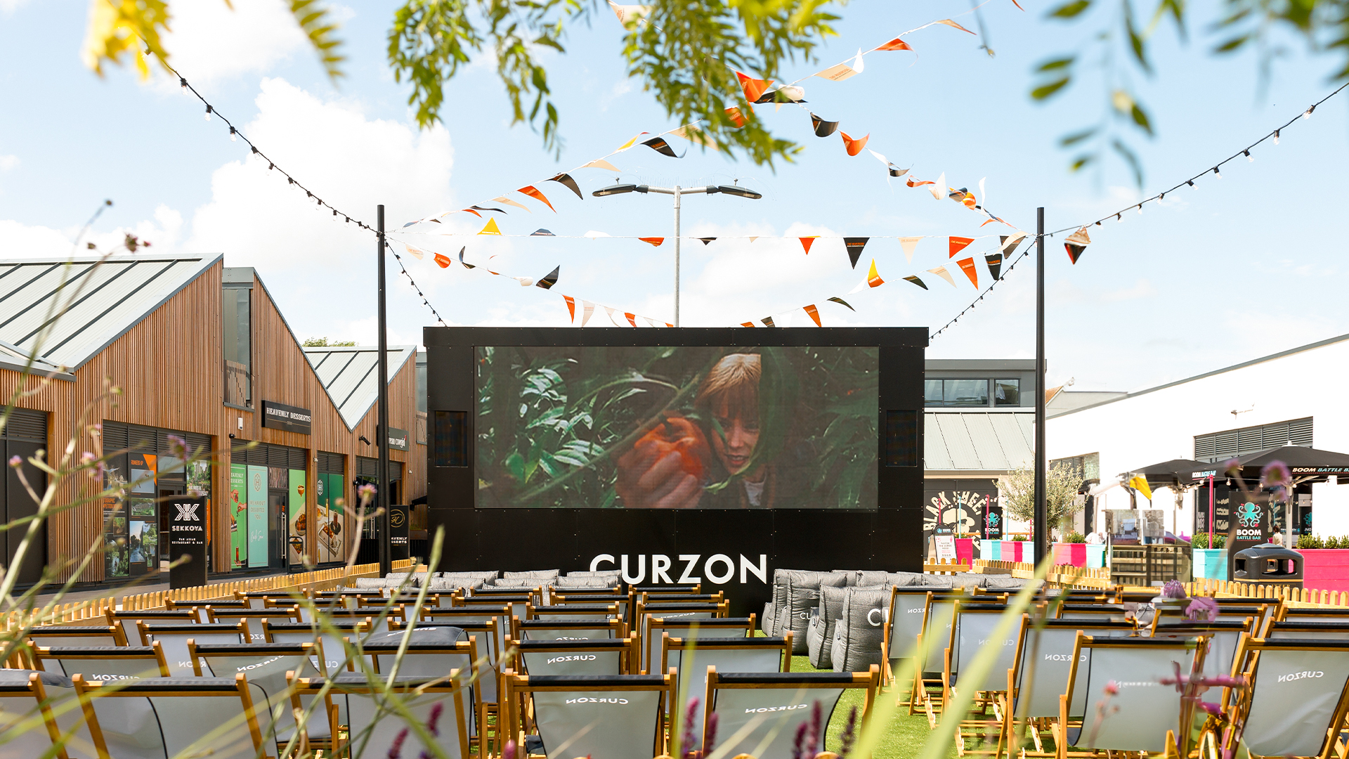Open Air Screen at Canterbury Riverside 