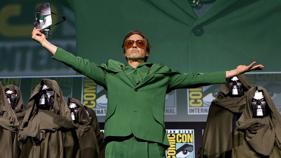 Robert Downey Jr at Comic-Con this summer